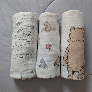 Winnie The Pooh Swaddle Blankets